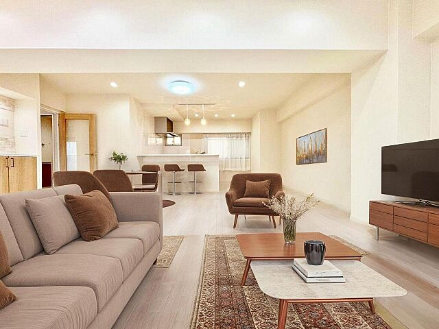 リビング/ダイニング 日商岩井方南町マンション 9階/-