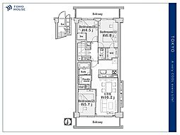間取図画像 3LDK