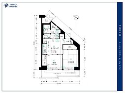 若木原公園サニーハイツ 2DKの間取図画像