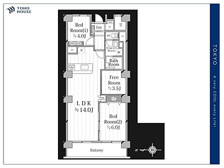 【floor plan】間取り