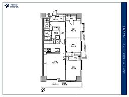 カテリーナ池袋西プラザタワー 3LDKの間取図画像