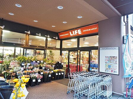 ライフ仲宿店まで約648m