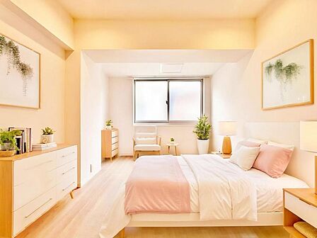 【配置してある家具や小物はCGによるイメージです】【Bedroom】居室