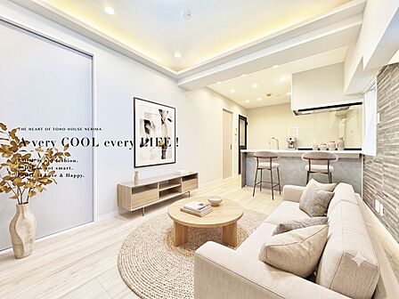 【配置してある家具や小物はCGによるイメージです。】【Livingroom】リビングルーム
