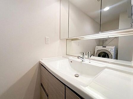 【CGにより現状の家具など消しております。】【Bathroom】洗面所