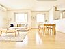 リビング/ダイニング：「配置してある家具や小物はCGによるイメージです。」【Livingroom】リビング