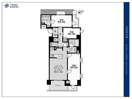 【floor plan】間取り
