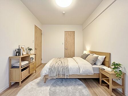 【配置してある家具や小物はCGによるイメージです】【Bedroom】居室