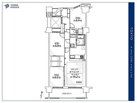 【floor plan】間取り