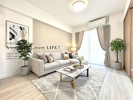 「配置してある家具や小物はCGによるイメージです。」【Livingroom】リビング