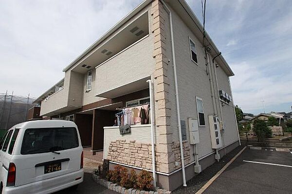 広島県福山市神辺町字湯野(賃貸アパート2DK・1階・42.98㎡)の写真 その1