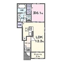 岡山県井原市高屋町３丁目（賃貸アパート1LDK・1階・50.01㎡） その2