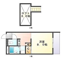 広島県福山市神辺町大字新徳田（賃貸アパート1K・1階・20.28㎡） その1