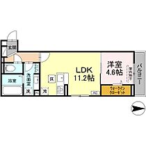 広島県福山市神辺町大字川北（賃貸アパート1LDK・1階・41.47㎡） その1