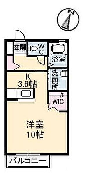 広島県福山市神辺町字道上(賃貸アパート1R・2階・36.27㎡)の写真 その3