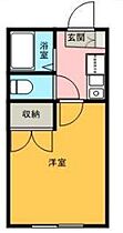 広島県福山市千田町２丁目（賃貸アパート1K・1階・23.18㎡） その2