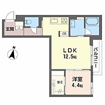 広島県福山市霞町１丁目（賃貸マンション1LDK・2階・45.71㎡） その2