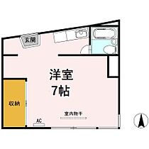 広島県福山市松永町４丁目（賃貸マンション1R・3階・20.72㎡） その2