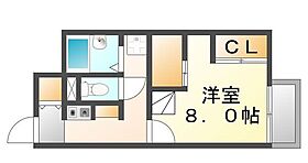 広島県福山市御幸町大字森脇（賃貸アパート1K・1階・23.27㎡） その2