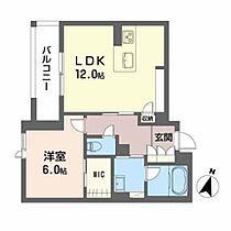 広島県福山市野上町１丁目（賃貸マンション1LDK・2階・47.56㎡） その2