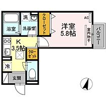 広島県福山市南町（賃貸アパート1K・1階・26.45㎡） その1