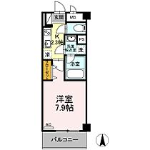 広島県福山市西桜町１丁目（賃貸マンション1K・3階・27.20㎡） その1