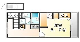 岡山県笠岡市富岡（賃貸アパート1K・2階・28.02㎡） その2