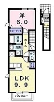 広島県福山市引野町南３丁目（賃貸アパート1LDK・2階・42.37㎡） その2