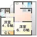 ビレッジハウス広江2号棟2階2.6万円