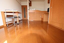 JR福塩線 横尾駅 徒歩5分の賃貸アパート 1階1Kのリビング/ダイニング