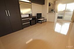 井原鉄道 いずえ駅 徒歩8分の賃貸アパート 2階ワンルームのリビング/ダイニング