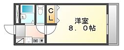 間取図画像 1K
