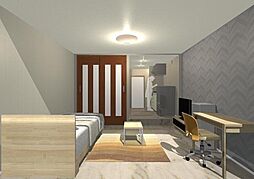 JR山陽本線 福山駅 徒歩29分の賃貸アパート 2階1Kのリビング/ダイニング