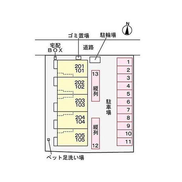 アベリア 202｜大分県速見郡日出町大字豊岡(賃貸アパート2LDK・2階・59.58㎡)の写真 その22