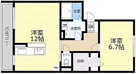 セジュール若宮　Ａ棟 203 ｜ 大分県速見郡日出町（賃貸アパート1LDK・2階・48.98㎡） その2