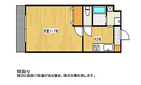 磐田ヒルズIII 306 ｜ 静岡県磐田市上岡田1038-1（賃貸マンション1K・3階・36.86㎡） その2