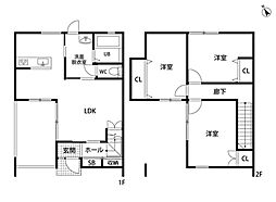 横須賀キャレノワール(仮) 3LDKの間取図画像