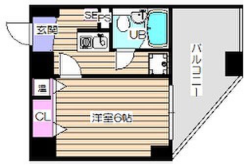 エスリード福島第2 ｜大阪府大阪市福島区海老江8丁目(賃貸マンション1K・4階・17.92㎡)の写真 その2