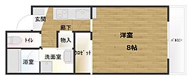 大阪府大阪市中央区松屋町10-9（賃貸マンション1K・6階・25.26㎡） その2