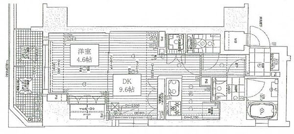 大阪府大阪市中央区南船場1丁目(賃貸マンション1DK・4階・37.81㎡)の写真 その2