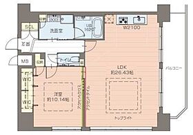 大阪府大阪市中央区鎗屋町1丁目2-12（賃貸マンション1LDK・15階・84.07㎡） その2