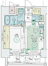 エステムコート大阪福島IIレイヤー  ｜ 大阪府大阪市福島区玉川2丁目（賃貸マンション1DK・2階・31.75㎡） その2