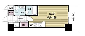 大阪府大阪市中央区安堂寺町2丁目1-7（賃貸マンション1R・6階・25.20㎡） その2