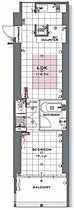 大阪府大阪市西区立売堀5丁目3-9（賃貸マンション1LDK・9階・43.73㎡） その2