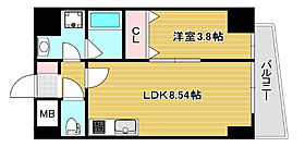 大阪府大阪市都島区東野田町3丁目（賃貸マンション1LDK・8階・31.18㎡） その2