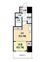 セレニテ桜川駅前プリエ  ｜ 大阪府大阪市浪速区幸町2丁目7-10（賃貸マンション1DK・12階・27.32㎡） その2