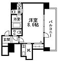 キャピトル安堂寺6階6.3万円