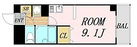 ビスタ江坂南  ｜ 大阪府吹田市南吹田5丁目（賃貸マンション1R・8階・25.92㎡） その2