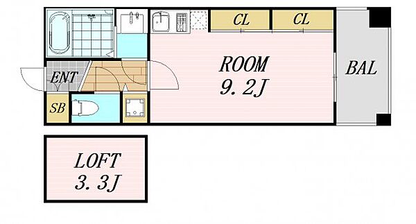 フォレステージュ江坂垂水町 ｜大阪府吹田市垂水町3丁目(賃貸マンション1R・11階・28.90㎡)の写真 その2