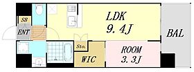 セレニテ江坂ミラク  ｜ 大阪府吹田市江坂町1丁目（賃貸マンション1LDK・8階・32.62㎡） その2